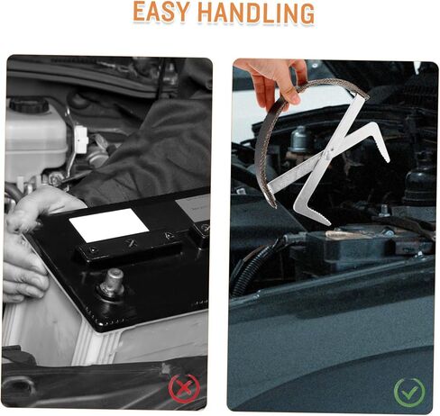 Cabilock Battery Carrier Tool Heavy Duty Lifting Grip for Car Battery Transport Durable User Friendly Design Stable Grip to Prevent Falls for Safe Battery Handling in Saudi Arabia
