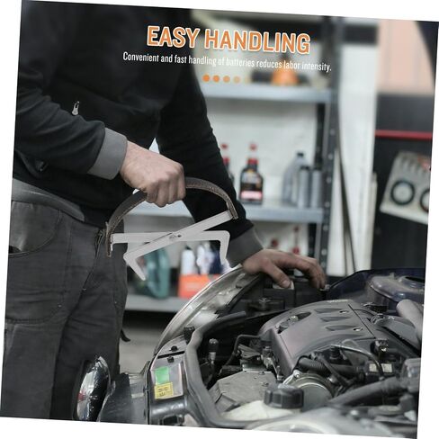 Cabilock Battery Carrier Tool Heavy Duty Lifting Grip for Car Battery Transport Durable User Friendly Design Stable Grip to Prevent Falls for Safe Battery Handling in Saudi Arabia