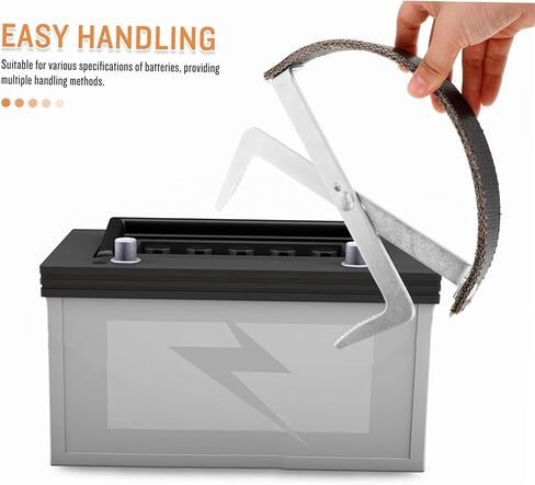 Cabilock Battery Carrier Tool Heavy Duty Lifting Grip for Car Battery Transport Durable User Friendly Design Stable Grip to Prevent Falls for Safe Battery Handling in Saudi Arabia