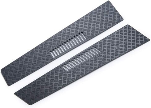 Stainless Steels Engine Cover Hood Anti-Skid Plate for 1/10 TRX-6 G63 TRX-4 G500 RC Crawler Car (Black) in Saudi Arabia