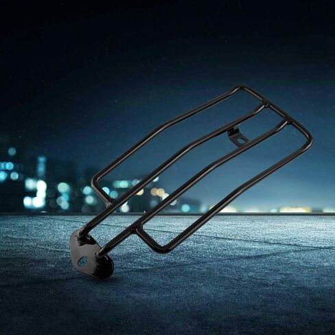 Ymiko Motorcycle Rear Luggage Rack, Motorcycle Seat Rear Luggage Rack Carrier Support Bracket Shelf For XL883/1200 Silver (Silver) in Saudi Arabia