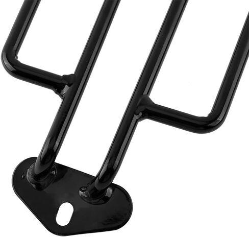 Ymiko Motorcycle Rear Luggage Rack, Motorcycle Seat Rear Luggage Rack Carrier Support Bracket Shelf For XL883/1200 Silver (Silver) in Saudi Arabia