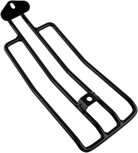 Ymiko Motorcycle Rear Luggage Rack, Motorcycle Seat Rear Luggage Rack Carrier Support Bracket Shelf For XL883/1200 Silver (Silver) in Saudi Arabia