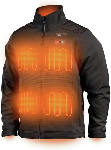 Milwaukee Electric - M12 Heated TOUGHSHELL Jacket - Black L Jacket ONLY in Saudi Arabia