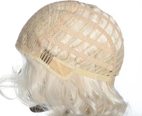 Man Costume Wig Realistic Shaggy Old Man Wig with Detachable Wizard Beard Brown in Saudi Arabia