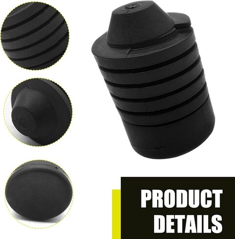 كتلة مخزن مؤقت للسيارة ، وسادة دعم الحد من المطاط التي تحد من الضوضاء ، و 90541-15019 ملحقات Pad Pad Stop ، متوافقة مع Camry Prado Cruiser FJ Corolla (أسود) in Kuwait