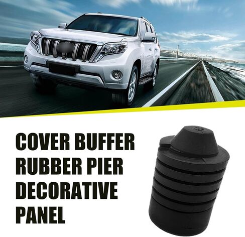 كتلة مخزن مؤقت للسيارة ، وسادة دعم الحد من المطاط التي تحد من الضوضاء ، و 90541-15019 ملحقات Pad Pad Stop ، متوافقة مع Camry Prado Cruiser FJ Corolla (أسود) in Kuwait