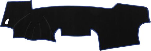Car Dashboard Cover Compatible for Toyota RAV4 2001-2012, Protective Polyester Black Center Console Interior Trim Dash Cover Mat Pad in Kuwait