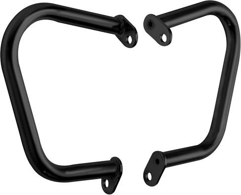 TCT-MOTORPARTS Black Engine Guard Bar Fit for Triumph Bonneville T100 T120 Thruxton 1200 Street Cup Twin 2016-2020 2019 in Saudi Arabia