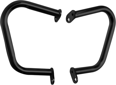 TCT-MOTORPARTS Black Engine Guard Bar Fit for Triumph Bonneville T100 T120 Thruxton 1200 Street Cup Twin 2016-2020 2019 in Saudi Arabia