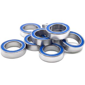 10pcs MR117RS 7x11x3 mm تحمل ABEC-7 MINITURE MR117RS BALL BELINGS Blue محمل MR117 2RS in Saudi Arabia