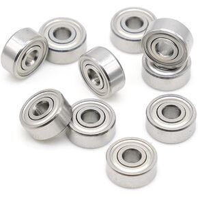 10PCS SR2ZZ 3.175x9.525x3.969 mm Stainless Steel Bearing ABEC-7 in Saudi Arabia
