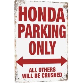 Parking Only Tin Wall Sign The Art Iron Painting Plaque Metal Wall Decoration Poster Decor Gifts for Office Home Cafe Shop Bar in Kuwait