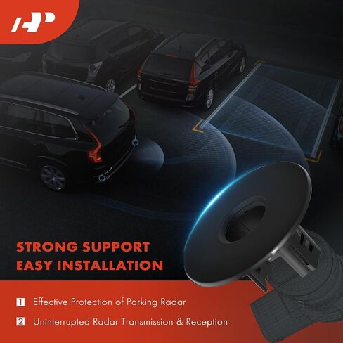 A-Premium 2-PC Rear Inner Left Parking Assist Sensor Retainer Bezels Compatible with Select Ford Models - Bronco 2021 2022 2023 2024, Replace# M2DZ15K861AB in Saudi Arabia