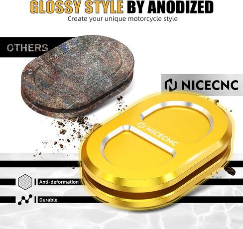 NICECNC Black Antenna Hole Filler Cover Compatible with Harley Road Glide FLTR 2007-2009, Road King Special FLHRXS 2017-2023, Street Glide Special FLHXS 2014-2023, See Fitments in Saudi Arabia