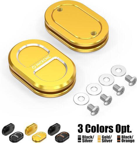 NICECNC Black Antenna Hole Filler Cover Compatible with Harley Road Glide FLTR 2007-2009, Road King Special FLHRXS 2017-2023, Street Glide Special FLHXS 2014-2023, See Fitments in Saudi Arabia