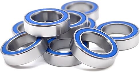 10PCS MR117RS 7x11x3 mm Bearing ABEC-7 Miniature MR117RS Ball Bearings Blue Sealed Bearing MR117 2RS in Saudi Arabia