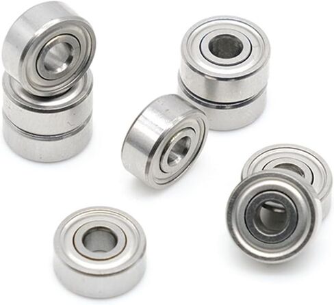 10PCS SR2ZZ 3.175x9.525x3.969 mm Stainless Steel Bearing ABEC-7 in Saudi Arabia