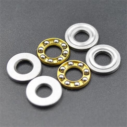 F4-9M f4 9m 4 Thrust Bearing 4x9x4mm Miniature planar Bearing Inner Diameter 4 mm Mini Small Axial Ball Bearings(2Pcs) in Saudi Arabia