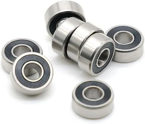 10Pcs 625RS 5 * 16 * 5mm ABEC-5 Ball 625-2RS Bearing 625 ZZ 2RS(625zz 5x16x5mm) in Saudi Arabia