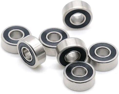 10Pcs 625RS 5 * 16 * 5mm ABEC-5 Ball 625-2RS Bearing 625 ZZ 2RS(625zz 5x16x5mm) in Saudi Arabia