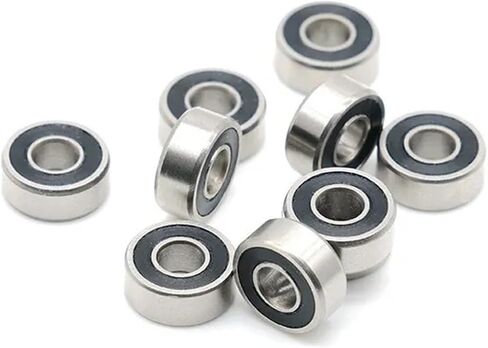 10Pcs 625RS 5 * 16 * 5mm ABEC-5 Ball 625-2RS Bearing 625 ZZ 2RS(625zz 5x16x5mm) in Saudi Arabia