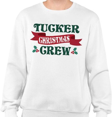 Tucker Christmas Crew Sweatshirt Unisex in Saudi Arabia