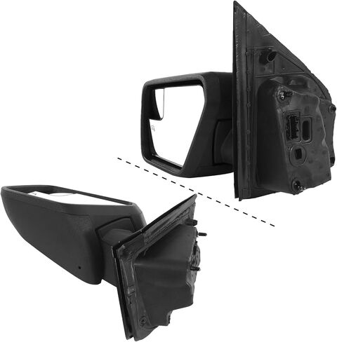 مرآة الباب الجانبي الأيسر 5 دبابيس لفورد F150 2021 2022 2023 2024 مع زجاج الطاقة الساخن وزجاج محدب استبدال ML3Z17683UA in Kuwait