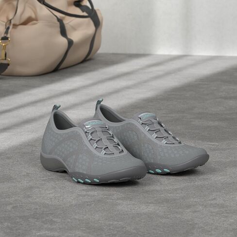 Skechers Sport Women's Breathe Easy Fortune Fashion Sneaker, White/Silver, 10 M US in Kuwait