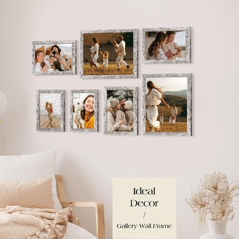 TWING 4x6 Collage Picture Frames, Family Photo Collage Frame Set of 4 for Wall Decor, Wall Hanging or Tabletop,Black in Saudi Arabia