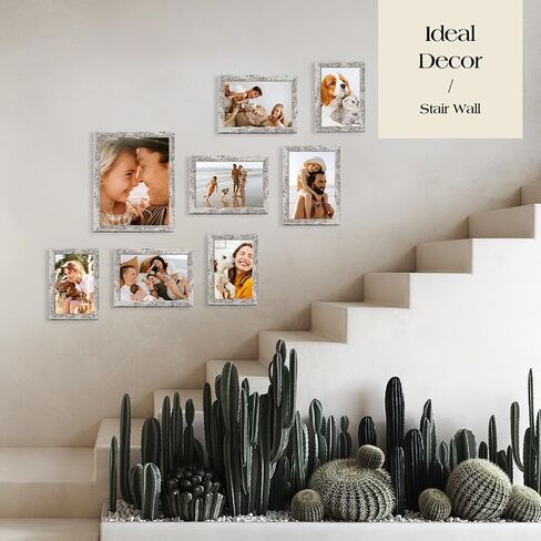 TWING 4x6 Collage Picture Frames, Family Photo Collage Frame Set of 4 for Wall Decor, Wall Hanging or Tabletop,Black in Saudi Arabia