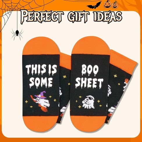 Ghost Gifts for Adult -Ghost Socks for Men Women Spooky Halloween Socks for Him or Her in Saudi Arabia