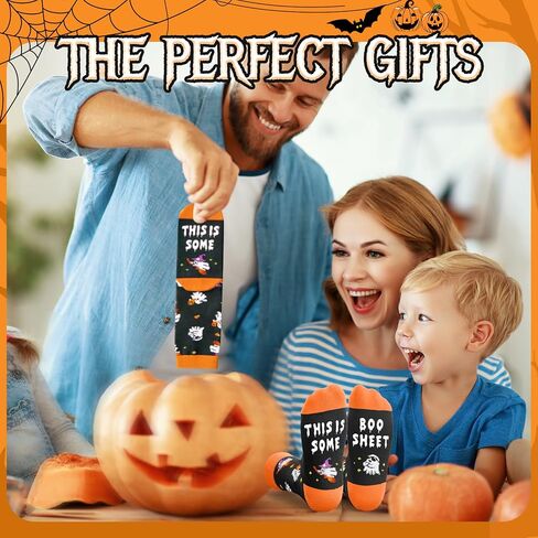 Ghost Gifts for Adult -Ghost Socks for Men Women Spooky Halloween Socks for Him or Her in Saudi Arabia