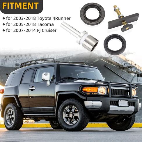 Motoparty CV Axle Axle Kit Towering Seal Seal Toyto 8 "Clamshell for 4Runner/Tacoma/FJ Cruiser استبدال #18195 يشمل الختم الأصلي 90311-47013 90311-47027 in Saudi Arabia