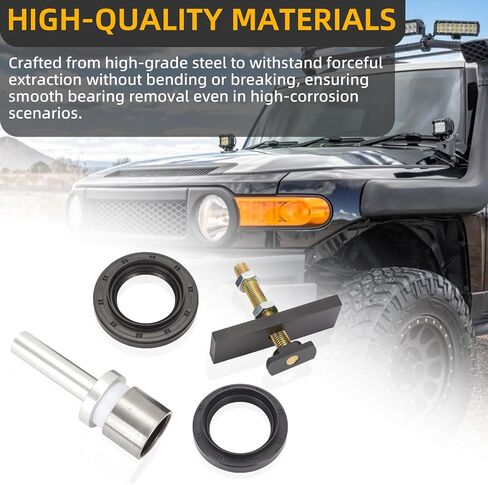 Motoparty CV Axle Axle Kit Towering Seal Seal Toyto 8 "Clamshell for 4Runner/Tacoma/FJ Cruiser استبدال #18195 يشمل الختم الأصلي 90311-47013 90311-47027 in Saudi Arabia