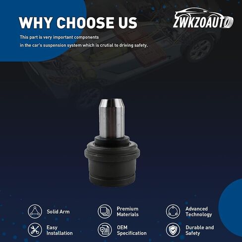Front Upper Ball Joint Automotive Replacement Ball Joints for Ford E-150 2009-2014 4.6L 5.4L V8, for Ford E-250 2008-2014 4.6L 5.4L V8, for Ford E-350 Super Duty 2008-2010 6.0L V8 in Saudi Arabia