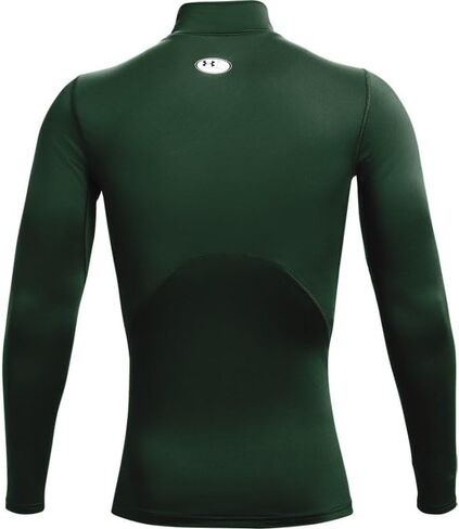 Under Armour Men's ColdGear Armour Fitted Mock, (002) Black / / White, Large in Saudi Arabia