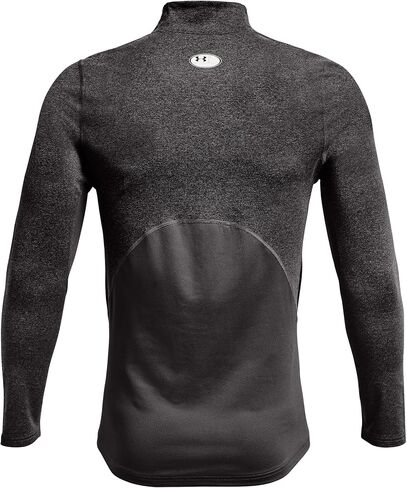 Under Armour Men's ColdGear Armour Fitted Mock, (002) Black / / White, Large in Saudi Arabia
