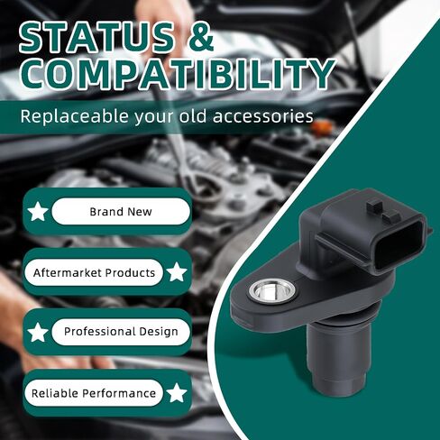AUTOKAY 2 Camshaft Position Sensor PC775 Fit for Infiniti EX35 FX35 G25 G35 JX35 M35 M35h Q50 Q60 Q70 QX50 QX60 for Nissan 350Z Altima GT-R Juke Maxima Murano Pathfinder Quest Rogue Sentra 2007-2022 in Saudi Arabia