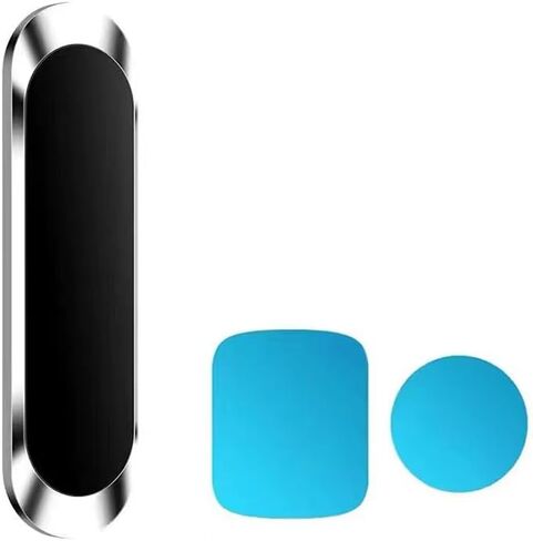 Ultra-Strong Magnetic Dashboard Phone Mount-Universal Adhesive Car Holder for All Smartphones 4-7" with 360°Rotation & Non-Slip Base,Black. in Saudi Arabia