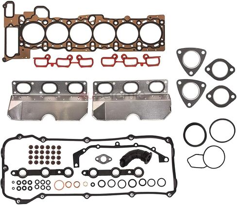 Cylinder Head Gasket Set Fit for 2001-2006 BMW 325i 325ci 330i 330ci 525i 530i X3 X5 Z3 Z4 2.5L 3.0L E39 E46 M54 B25 B30 Replace # HS26245PT 11127501305 in Kuwait