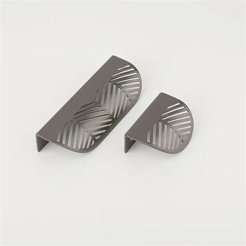 Brass Gold Cabinet Pulls Furniture Handles Kitchen Door Drawer Pull Cupboard 1Pcs(Silver) in Saudi Arabia