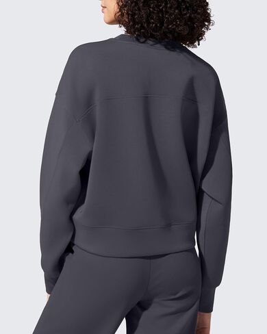 G4free Smoofit Modal Soft Women's Sweatshirts Long Sleeve Crewneck Pullover فضفاضة قمم in Saudi Arabia
