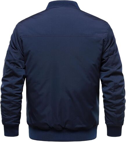 Hood Crew Men's Bomber Jackets Fall Winter Wart Warm Brackers hed up up stack acuity lightweight stack in Saudi Arabia
