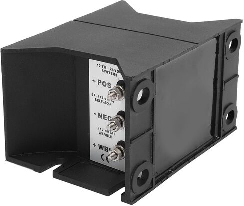 Car Backup Alarm, 112dB Reverse Horn Water Buzzer for Truck Excavator, 3 Sound Warning Alarm Back Up Horn, Suitable for 12-48V Vehicles, ABS Material (YC-315A) in Saudi Arabia