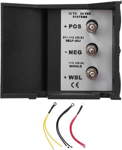 Car Backup Alarm, 112dB Reverse Horn Water Buzzer for Truck Excavator, 3 Sound Warning Alarm Back Up Horn, Suitable for 12-48V Vehicles, ABS Material (YC-315A) in Saudi Arabia