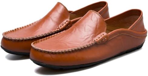 Men's Large-Sized Comfortable and Lightweight Shoes - Soft and Skin-Friendly Upper, Anti-Slip and wear-Resistant Sole, Suitable for All Seasons, for Office use. in Saudi Arabia
