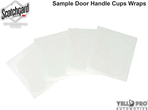 YelloPro Custom Fit Door Handle Cup 3M Scotchgard Paint Protector Film for 2024 2025 Subaru Crosstrek SUV, Anti-Scratch Clear Bra Self Healing PPF Guard Kit in Saudi Arabia
