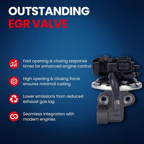 MOCA EGR Valve EGV1042 Compatible with 2003-2011 for Ford Crown Victoria 4.6L, 2003-2011 for Lincoln Town Car 4.6L, 2003-2011 for Mercury Grand Marquis 4.6L 281Cu. In. V8 in Saudi Arabia