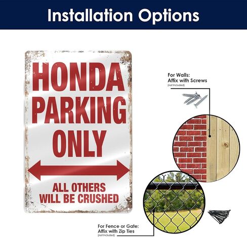 Parking Only Tin Wall Sign The Art Iron Painting Plaque Metal Wall Decoration Poster Decor Gifts for Office Home Cafe Shop Bar in Kuwait